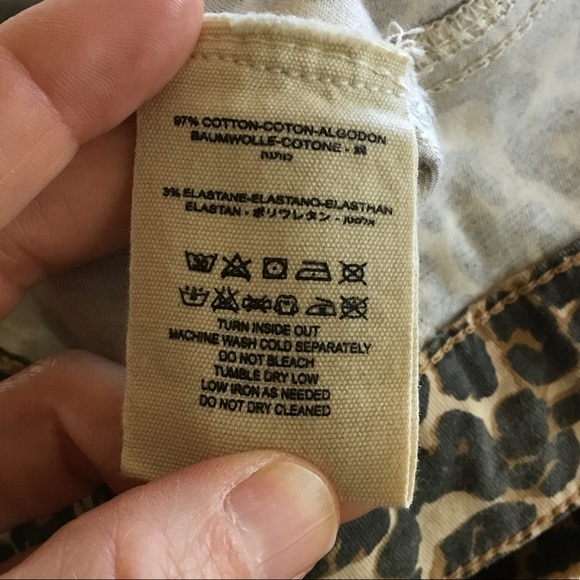 Free People We The Free High Rise Leopard Print Skinny Jeans - Picture 6 of 13